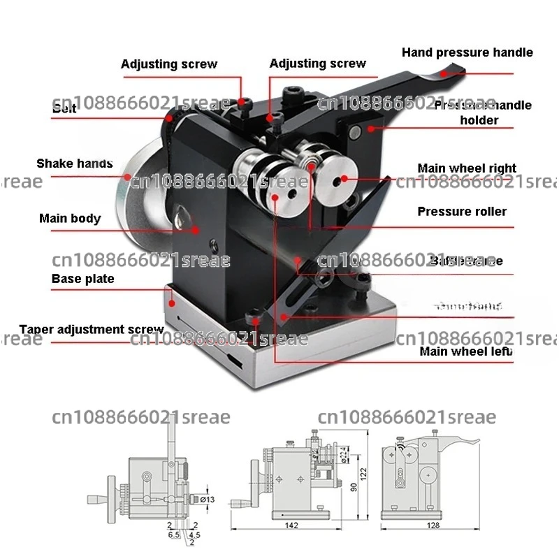 

0.5-10mm High Precision Grinding Tool Punch Grinder Grinding Machine Small Punching Needle Forming Machine