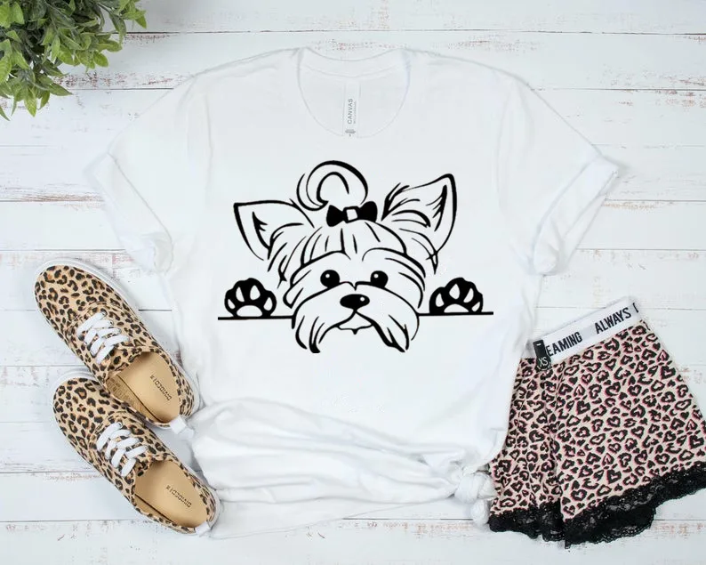 

Family Dog Mama Mom Short Sleeve Top Tees O Neck Fashion 100% Cotton Streetwear harajuku Streetwear harajuku goth Drop Shipping