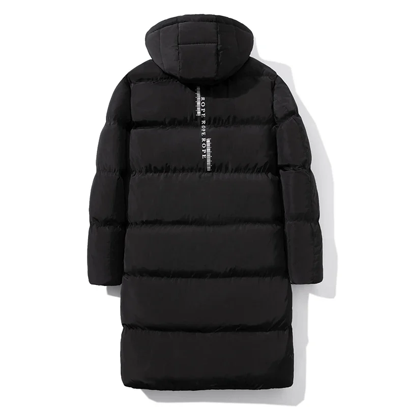 Nadel Noah Männer Top-Qualität neue Marke Kapuze lässig lange verdicken Outwear Parkas Jacke männliche Winter Wind jacke warme feste Mäntel