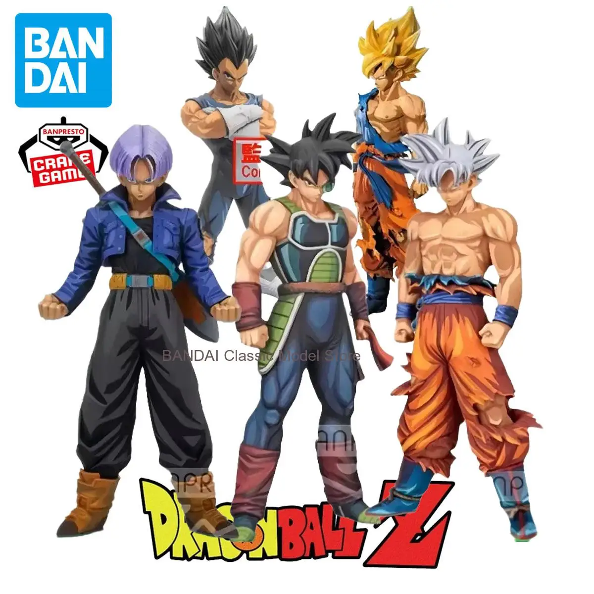 

В наличии: Оригинальная зарубежная версия Bandai, лимитированная серия, фигурки Dragon Ball SMSP по манге, модели персонажей: Гоку, Вегета, Бурдок, Транкс