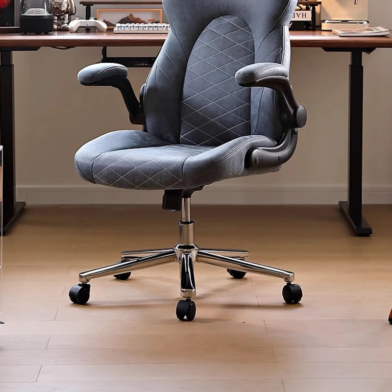 كرسي مريح للمنزل، دراسة الكمبيوتر، كرسي ألعاب مريح، أثاث مريح للرياضات الإلكترونية، أثاث Silla Oficina فردي #4