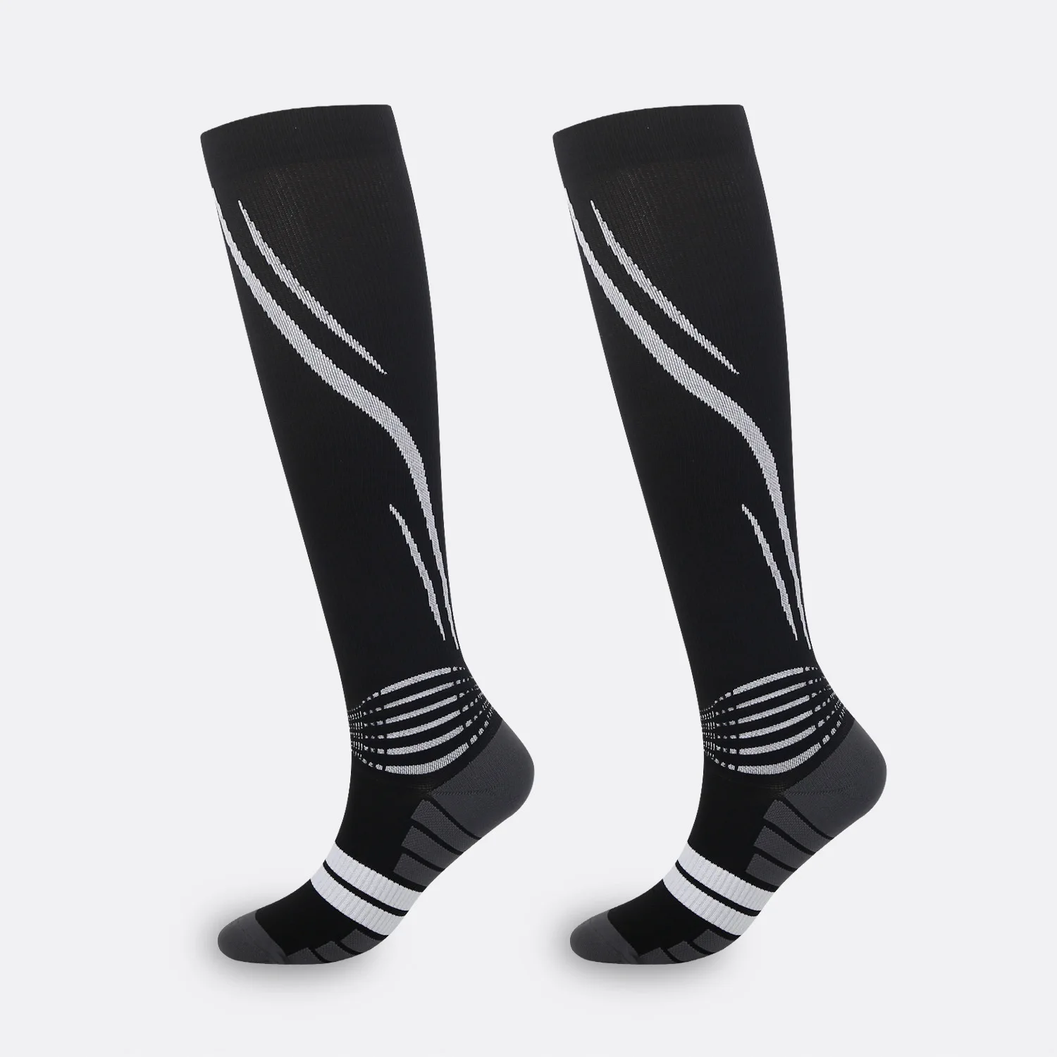 

Cross Border Sports Compression Calf Socks Elastic Socks For Skipping Rope Badminton Running
