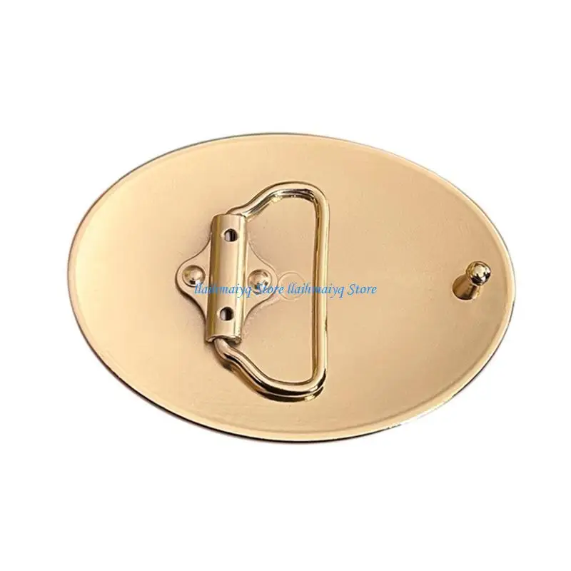 573B حزام أبازيم تخريمية هدية للأب المعلم الأزهار حزام مشبك للرجال خمر المعادن النقش بوهو الأزهار