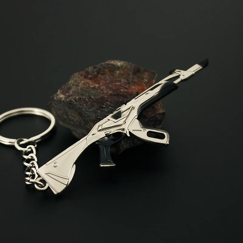 Valorant Keychains Weapon Vandal Ion Karambit Knife Anime Game Peripheral Gun Model Pendant Accessories Keychain Gifts Toys Boys