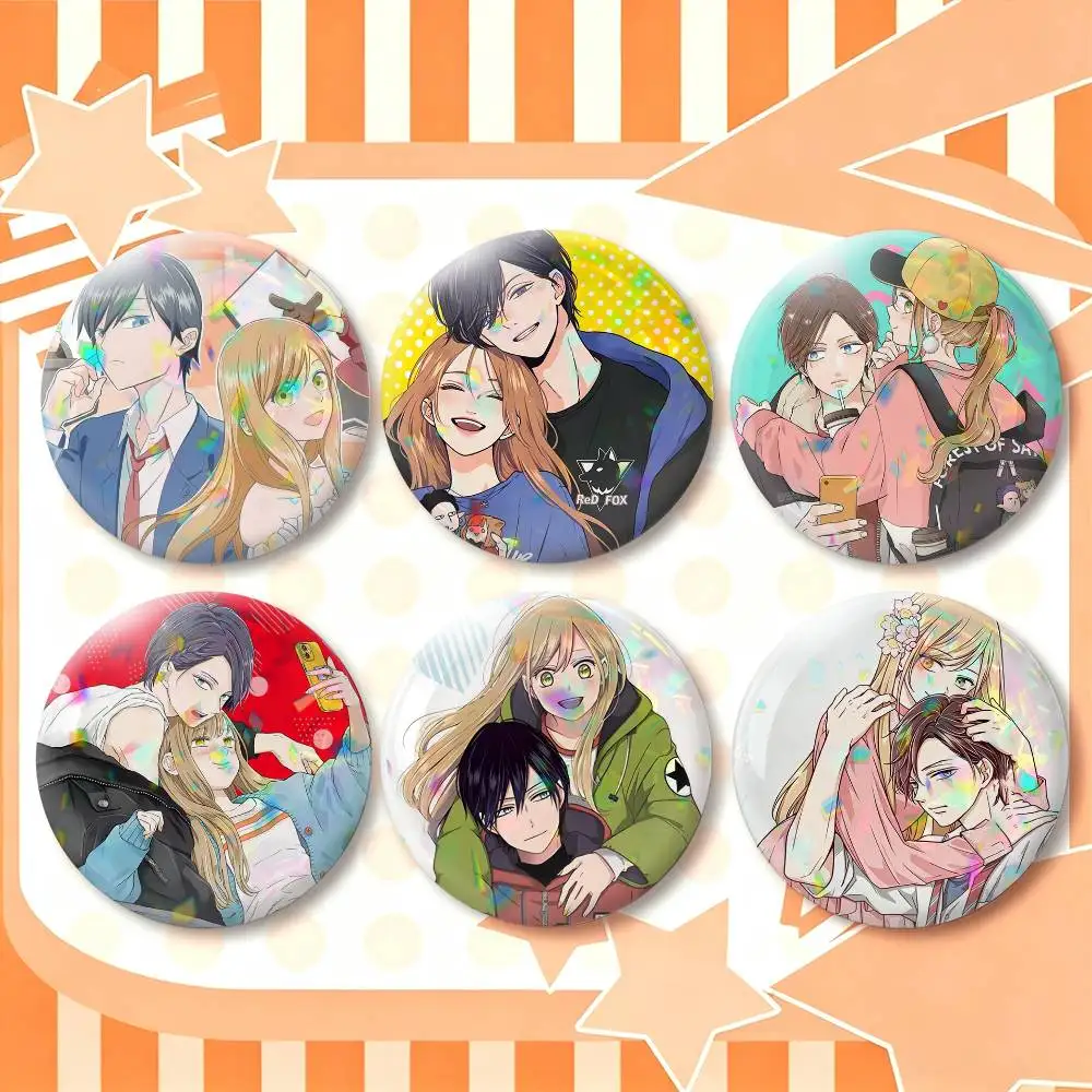 Y-Yamada-kun Lv999  25mm 32mm 44mm 58mm 75mm Brooches Badges Pins for Accessories Gift