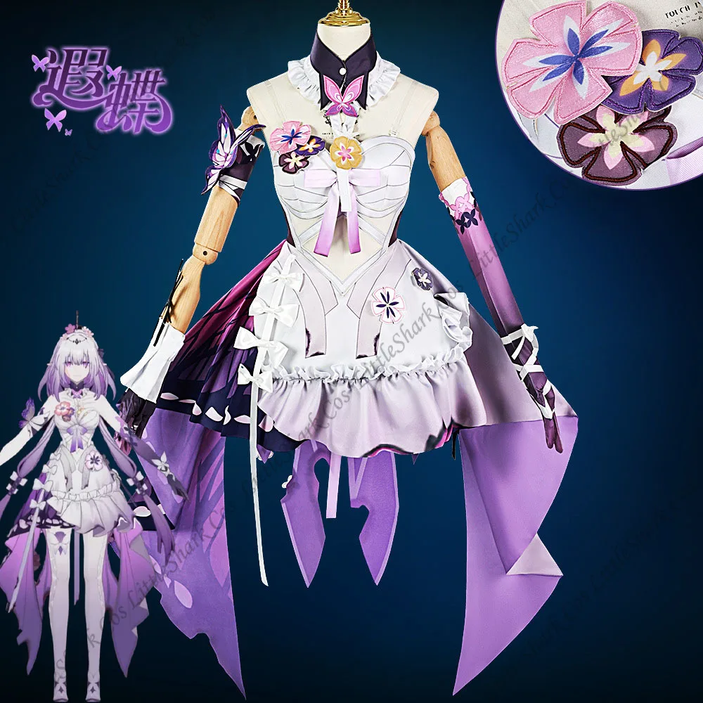

Honkai Star Rail Castorice Cosplay Costume Castorice Honkai Cosplay Party Dress Halloween Carnival Role Play Uniform Women Girls