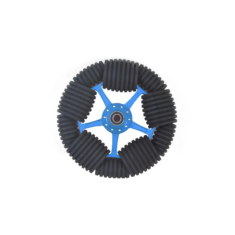 10 Inch Omnidirectional  Wheel, Replacement Wheel for Robot Smart Car Intelligent Wheelchair Robot Chassis Part
