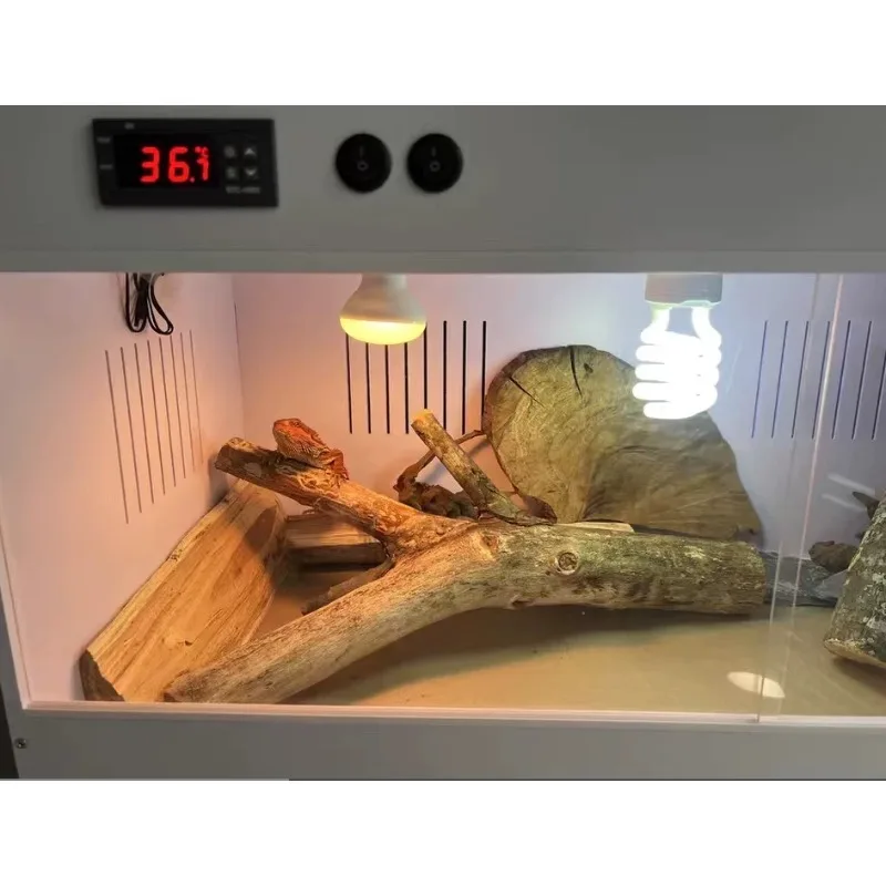 PVC Reptile Breeding Incubator Box, Multi‑Functional Climbing Pet Feeding Enclosure for Turtle and Reptile Keeping