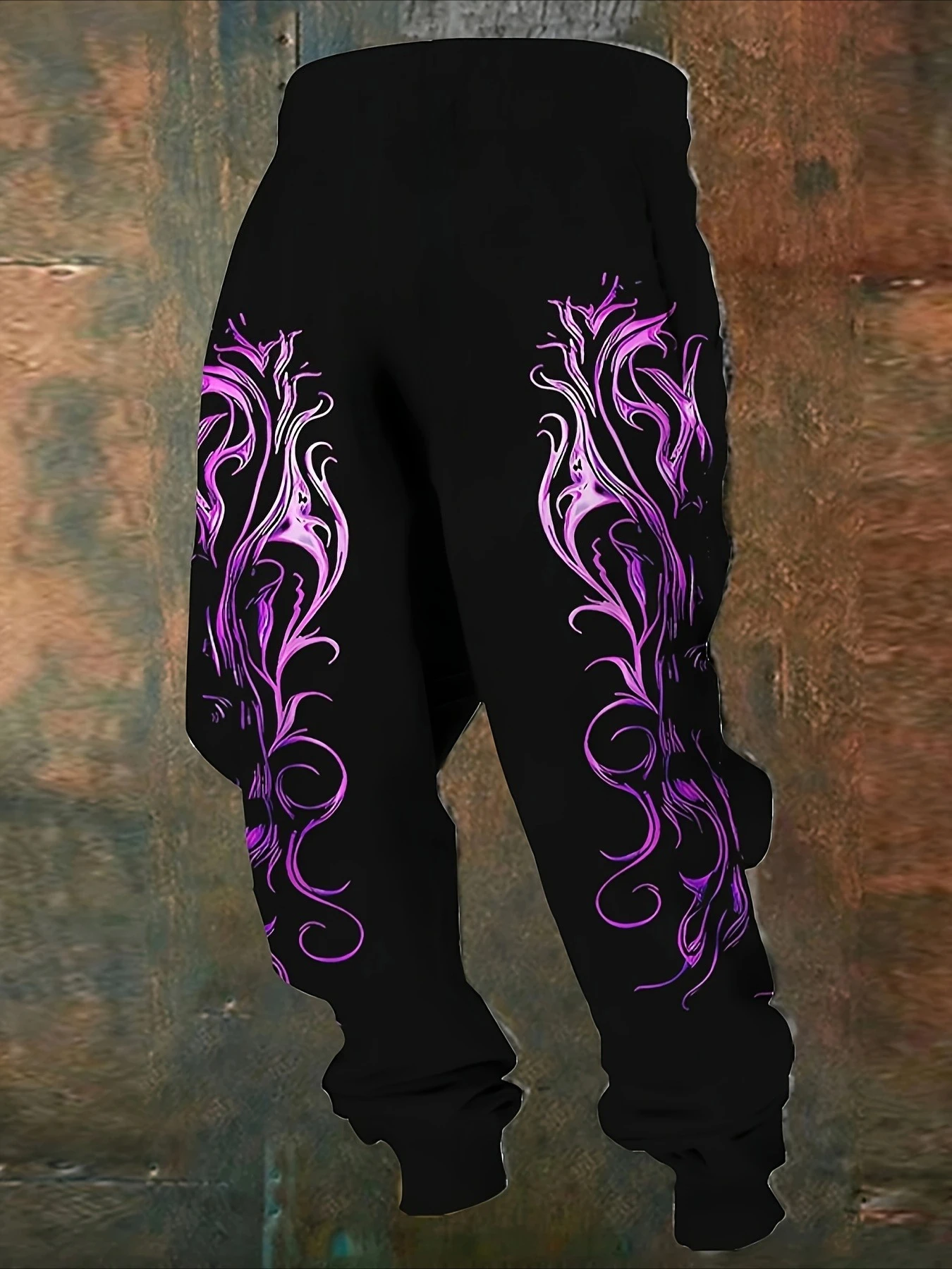 

Новинка 2026: Модные готические свободные брюки для улицы с 3D-принтом в стиле Y2K, прямые штаны большого размера для уличной моды