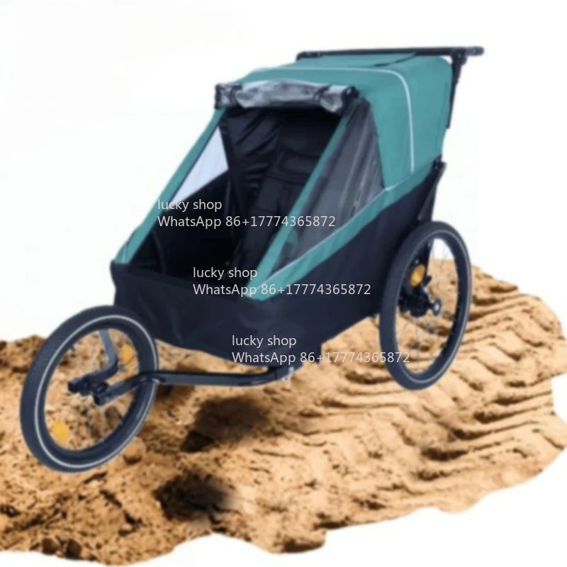 Medium and Large Pet Trailers Increase Space Dog Carts Can Be Connected To Bicycles