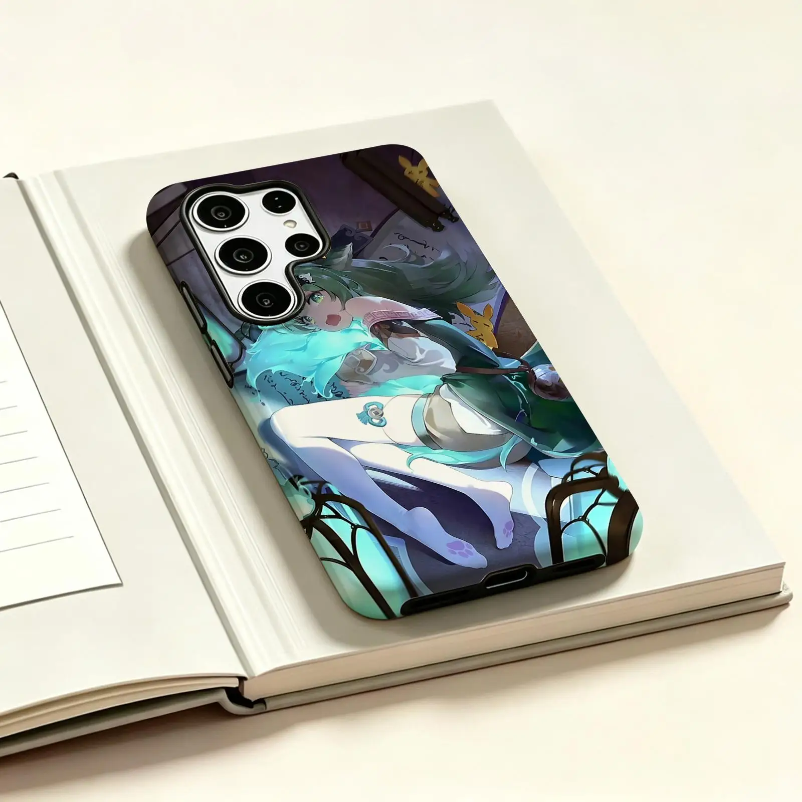 Honkai Star Rail Huohuo  Phone Case For Samsung Galaxy S26 25 S24 S23 S22 S21 Ultra Glossy Film Phone Case