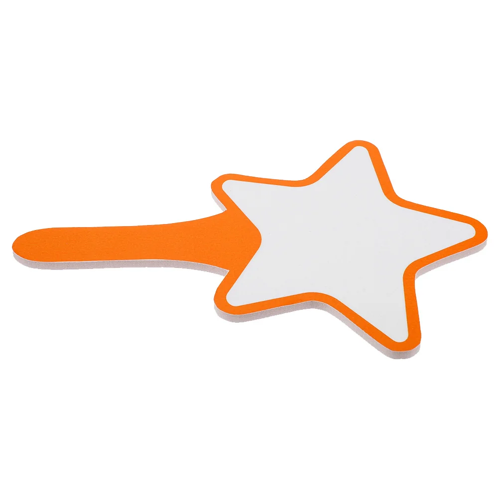 

Whiteboard Paddles for Students Blank DIY Writing Scoreboard Lightweight Erasable Paddle Boards for School Office Presentation