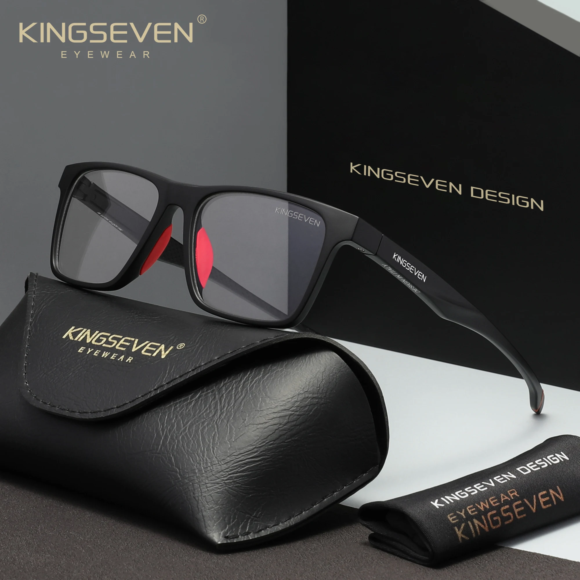 KINGSEVEN アンチブルーレイ大型メガネ男性女性コンピ - Gaming Glasses Blue のレビューと価格