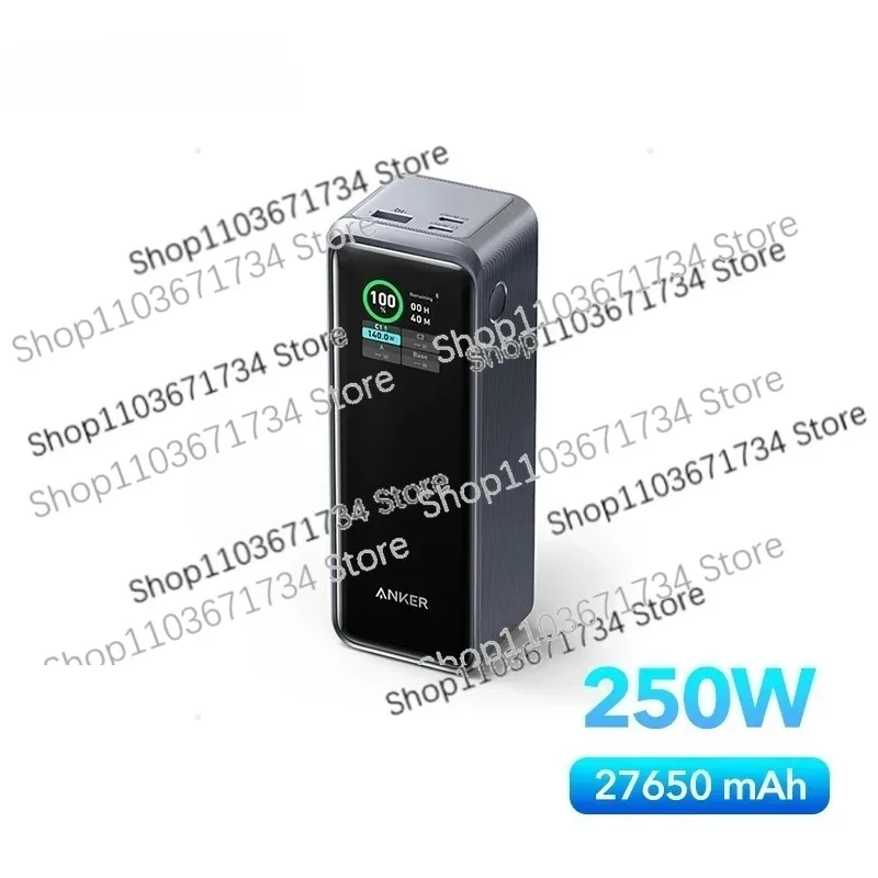 

Anker Prime Power Bank 27650mAh 3-Port 140W Max Portable Charger Battery Portable Power Bank Large Capacity for Laptop