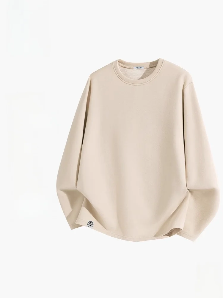 

Мужская теплая футболка с длинным рукавом на флисовой подкладке из шелковой шерсти, базовый слой, повседневная, приталенная, со стоячим воротником