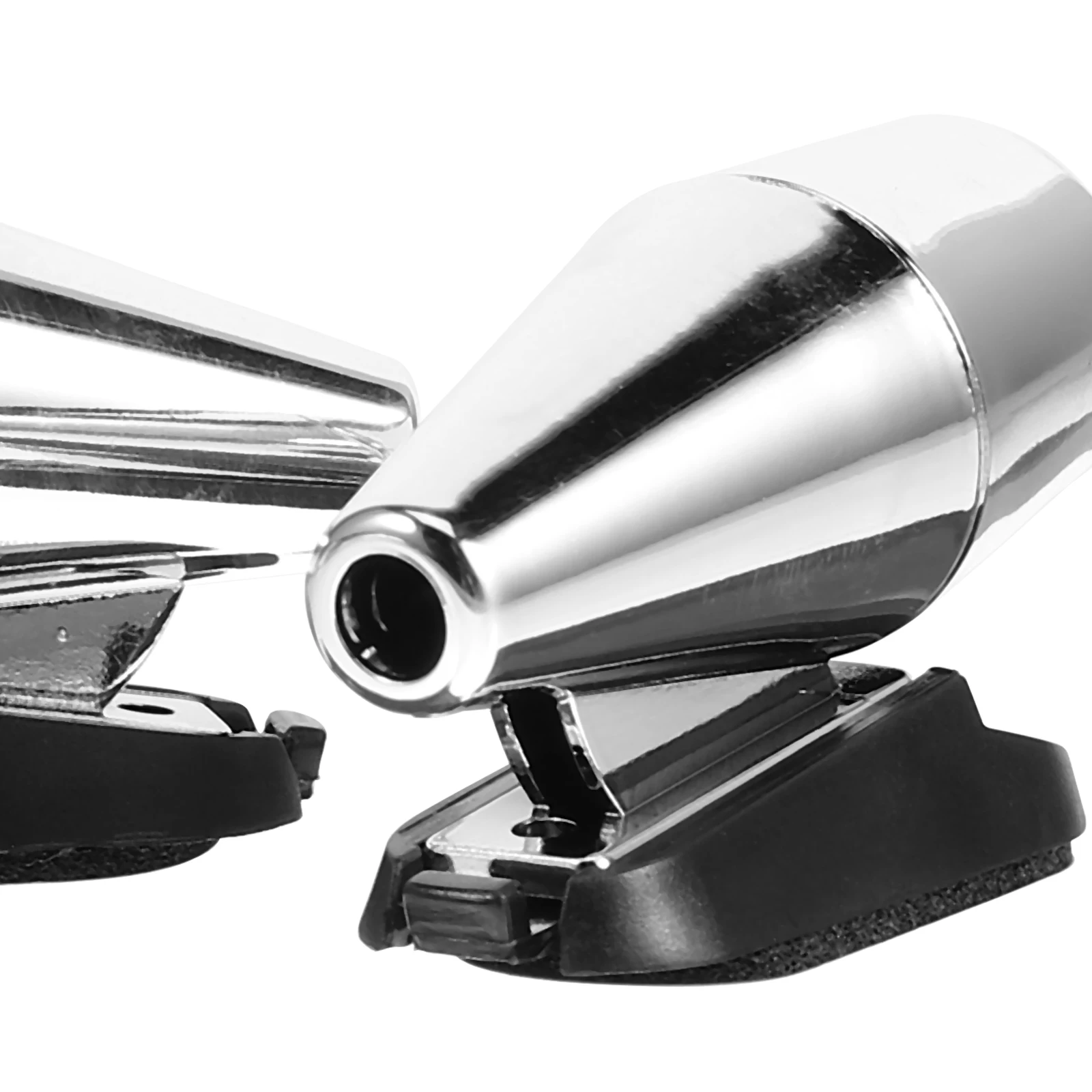 

2Pcs Black Car Deer Deterrent Whistles Warning Devices for Vehicles ABS Material Easy Installation Highway Safety Automotive