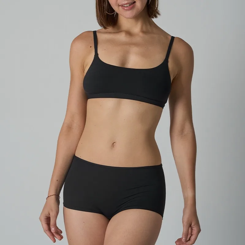 Cotton Scoop Bralette Seamless Breathable Underwears Women Fitness Sports Bras Solid Ladies Soft No Bra Pad Bras Home Intimates