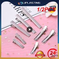 1/2PCS Lot 35mm-75mm Test Clip Metal Crocodile Clips Cable Testing Metal Alligator Clips Clamps Hair Clips Hairpins