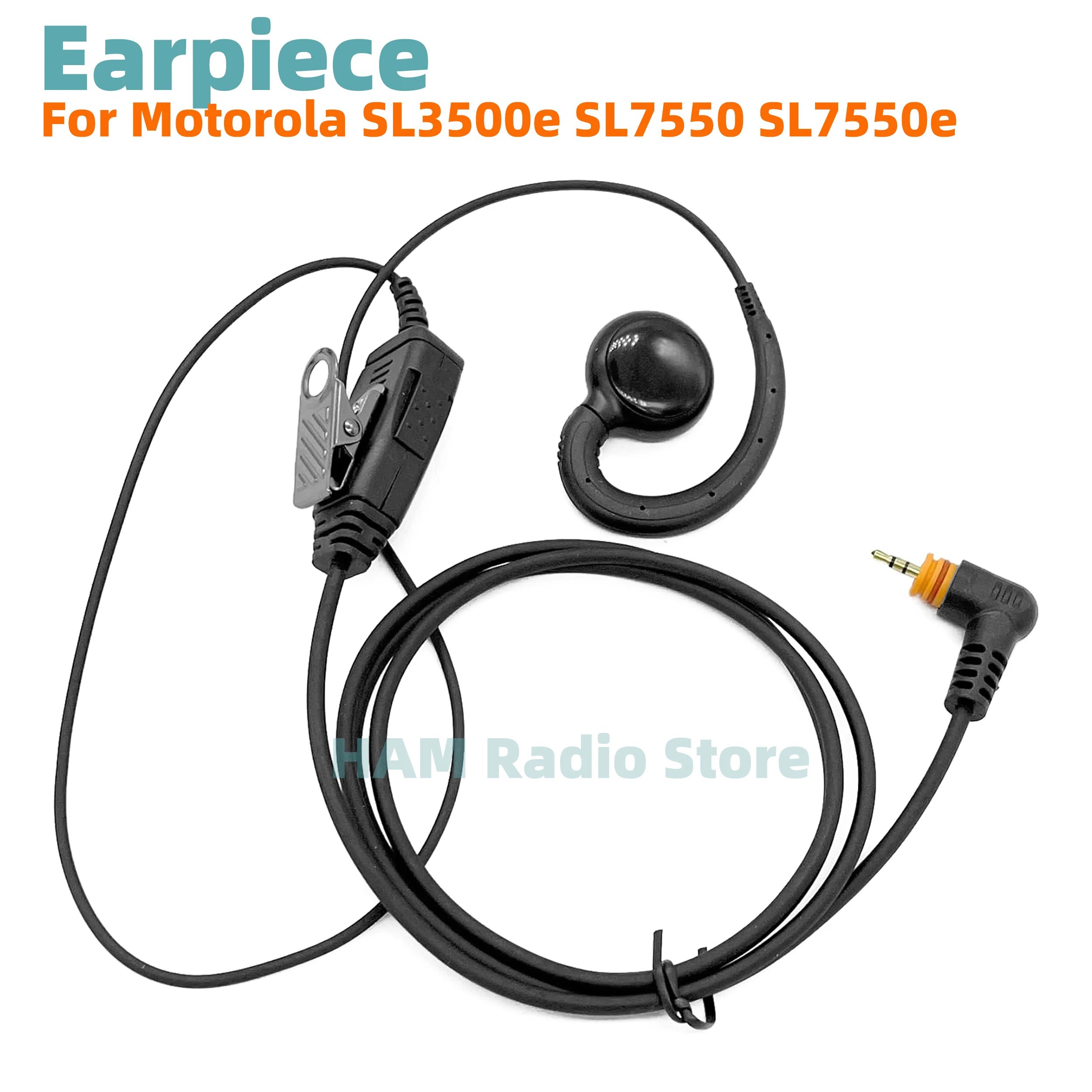 

Наушник с микрофоном для Motorola Radio SL1M SL2M SL1K SL300 SL3500e TLK100 TLK110 SL7550 SL7550e SL7580 SL7580e SL7590, гарнитура