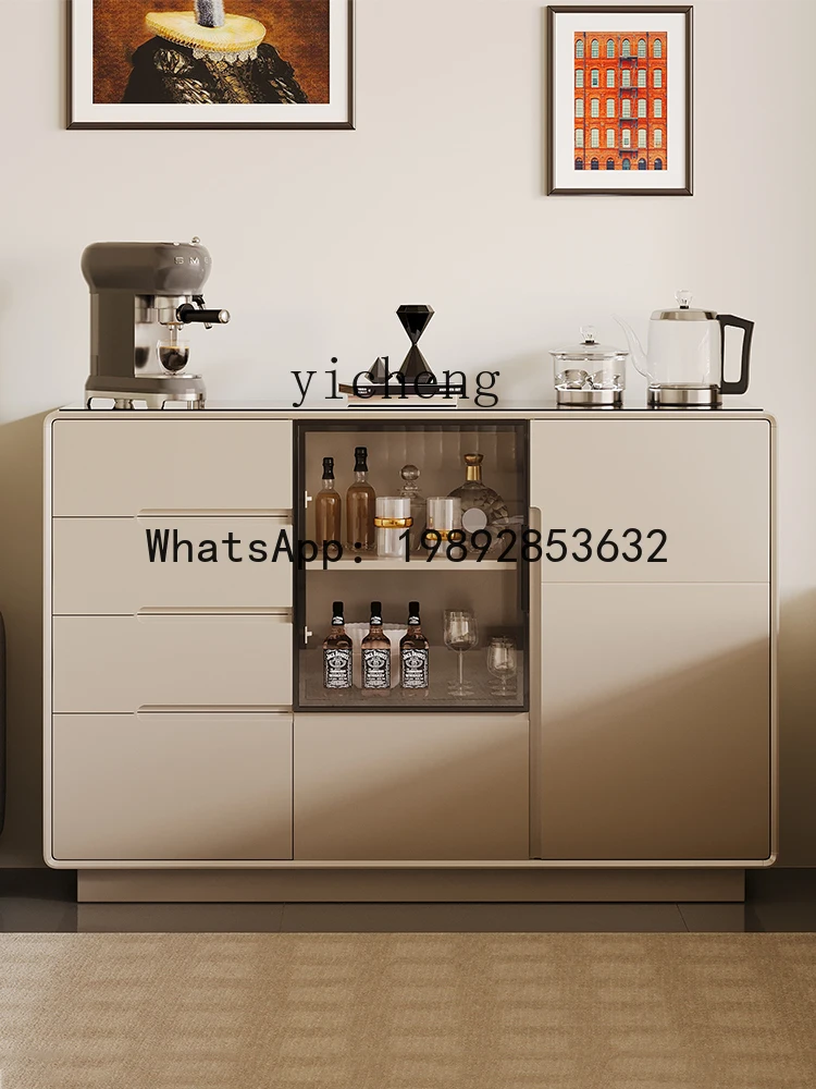 Smart Tea Bar Cabinet Household Multifunctional Water Dispenser Against the Wall Meal Side Tea Cabinet
