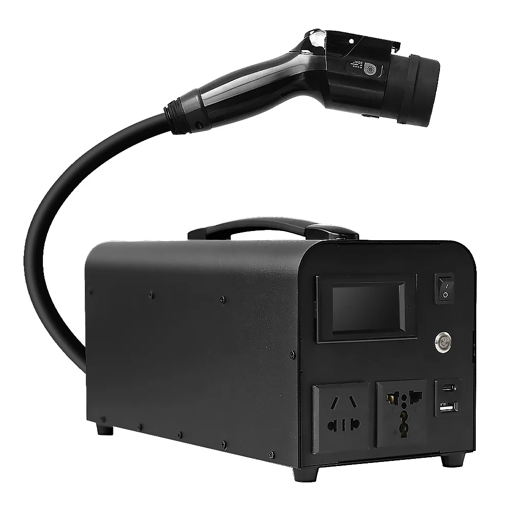 Factory's New 5.5KW GBT Electric Vehicle DC Charger Adapter Portable Outdoor Emergency Charging Station 5.5KW Output