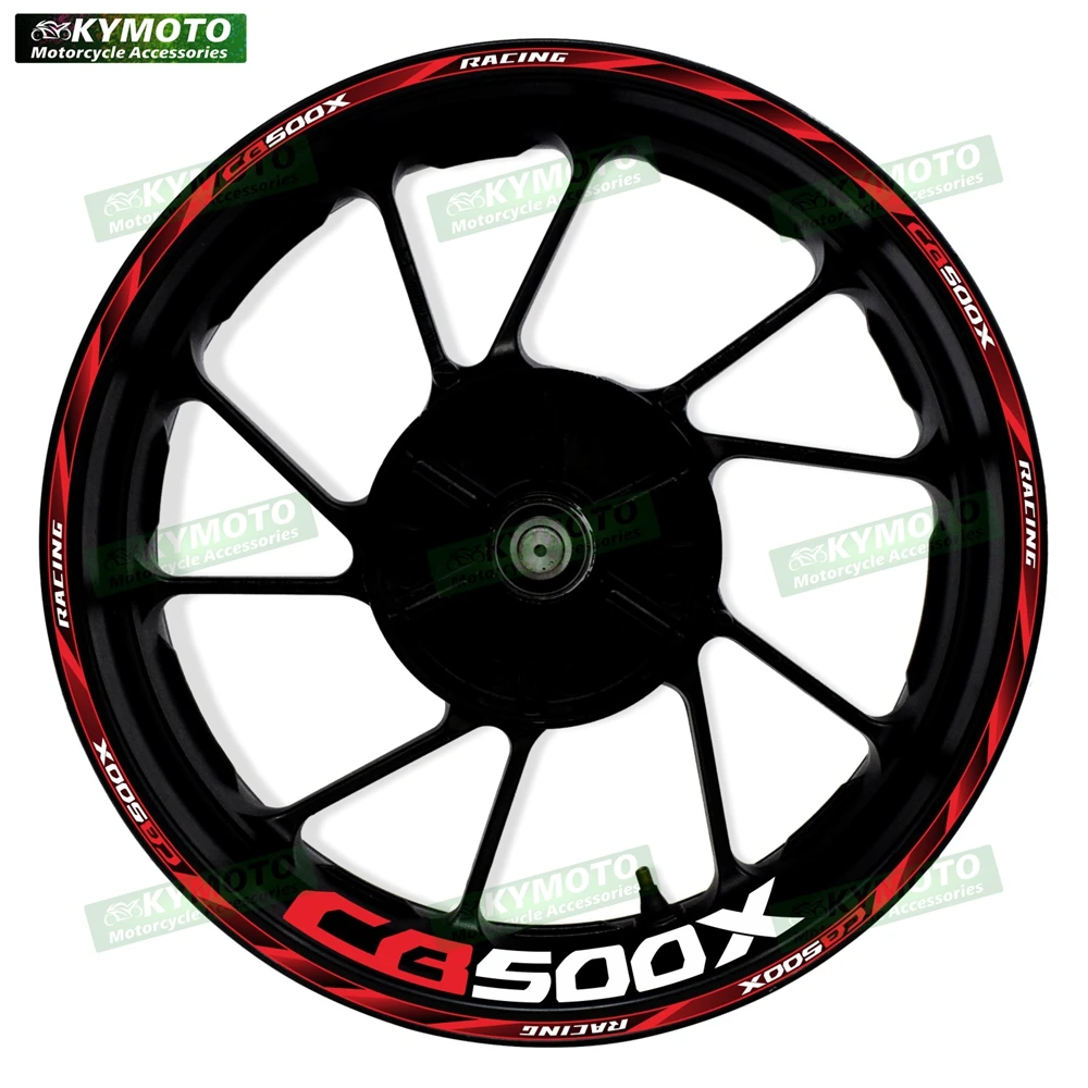 

For HONDA CB500X CB 500X motorcycle 17 inch front and rear wheel stickers modified waterproof reflective wheel rim stickers