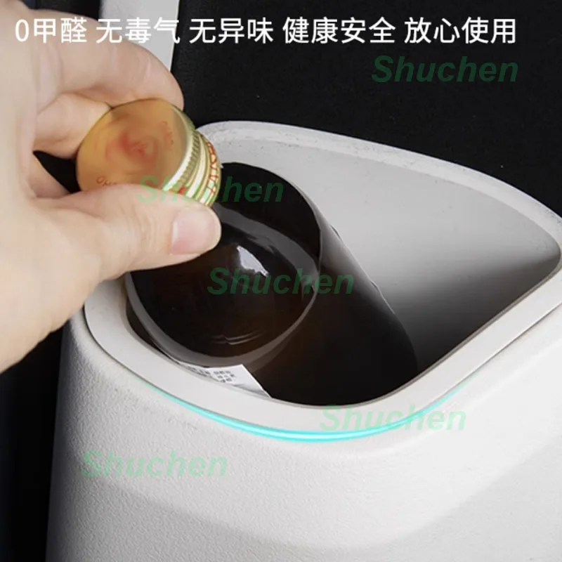 Car Second-row Seats Cup Silicone Storage Box for Zeekr 009 2024-2025 Third Row Seat Cup Holder Non-slip Interior Accessories