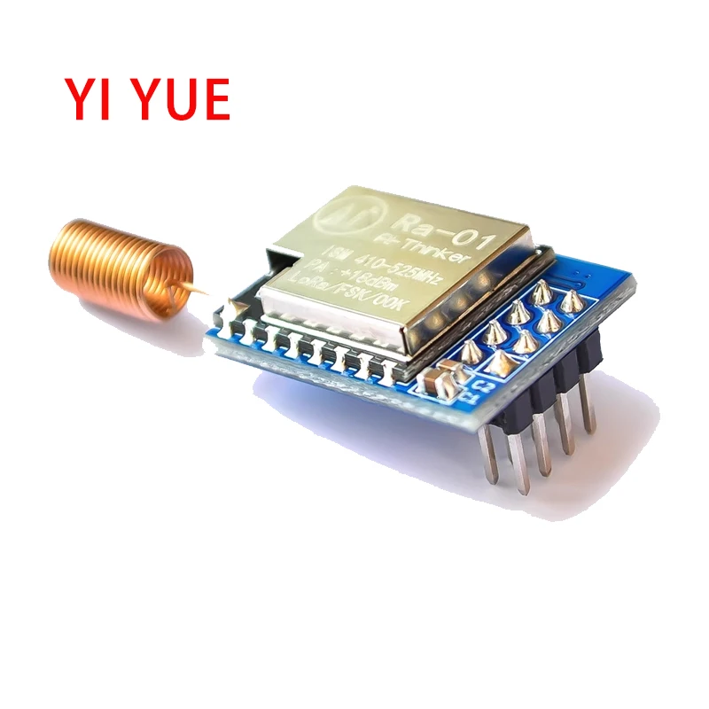 SX1278 Moduł bezprzewodowy LoRa o rozszerzonym spektrum/433 MHz/interfejs SPI/Anxinke Ra-01