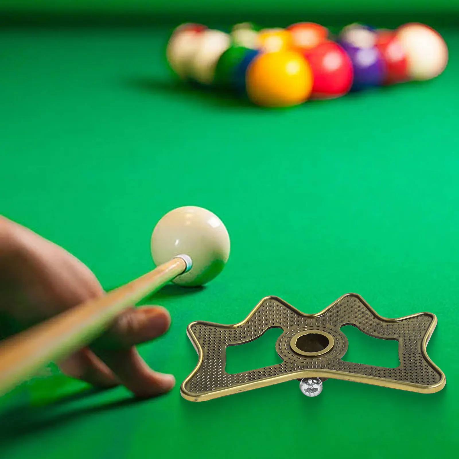 

Cue Position Adjustment Metal Cue Bridge Fits Most Pool Cues Functional For Perfect Shots Metal Snooker Cue Rest Bridge