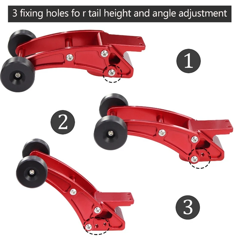 Ajustável Head-Up Wheeled Bar para carro RC, 1/14 MJX 14210 e 14209, peças de atualização e acessórios