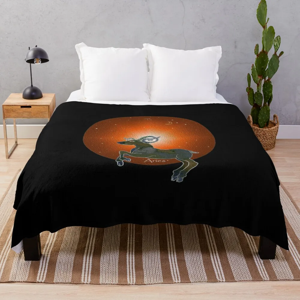 Aries Throw Blanket Kid'S Picnic Blankets