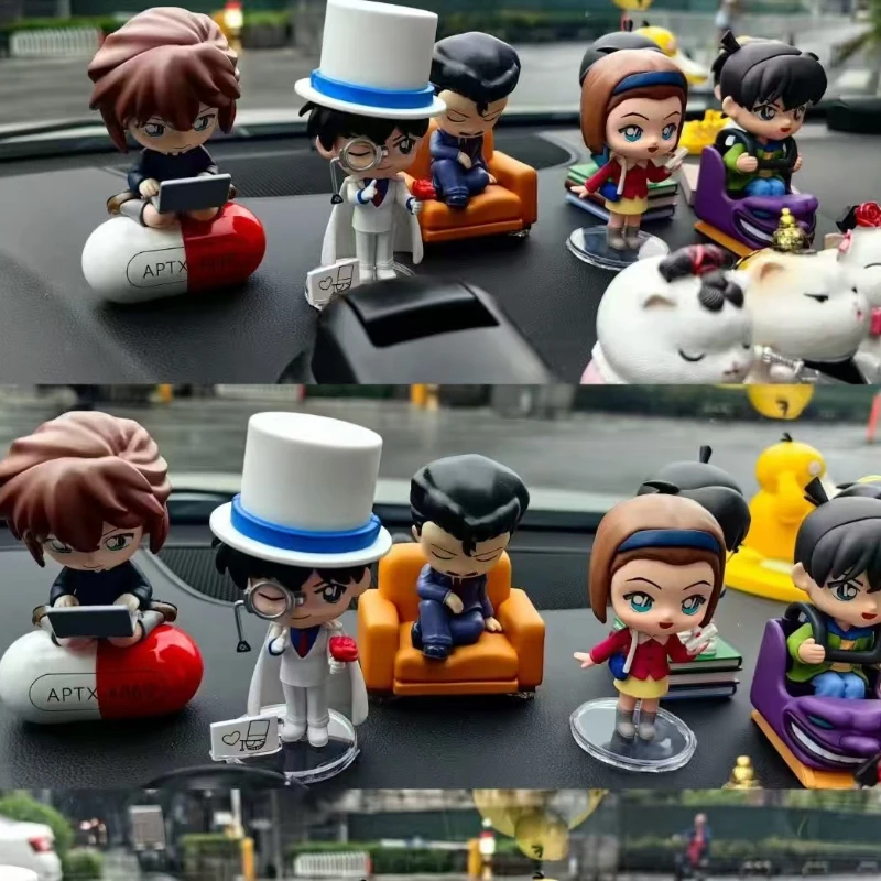 Offizielle Authentizität Detektiv Conan Vergnügungspark Serie Blind Box Tabletop Ornamente Rachel Moore Figur Spielzeug Puppe Anime