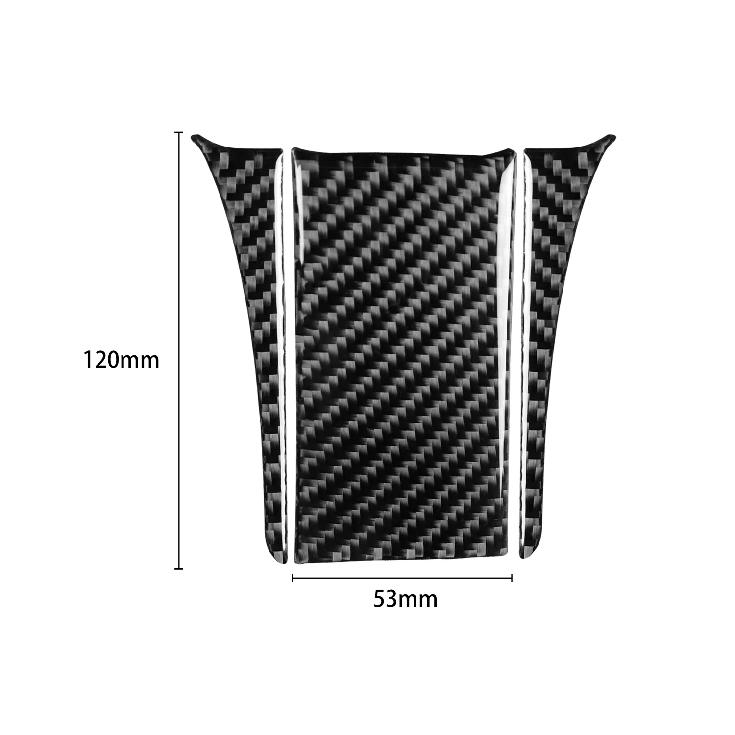 Carbon Fiber Automatic Transmission Accent Cover Trim Stickers For BMW Z4 E85 2003-2008 Car Interior Accessories