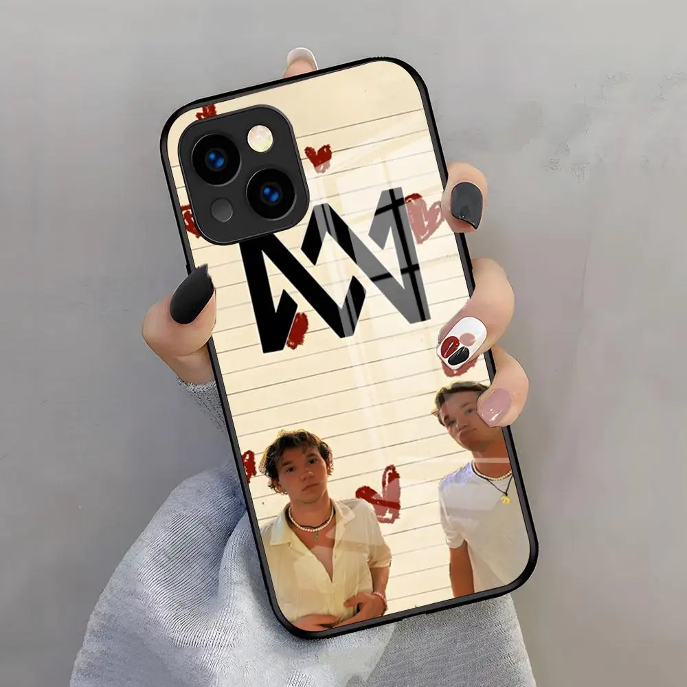 Singer M-Marcus Martinus Phone Case For IPhone 17 Pro Max 15 Pro 16 14 Plus 12 13 Mini 11 Pro Shockproof Glass Cover