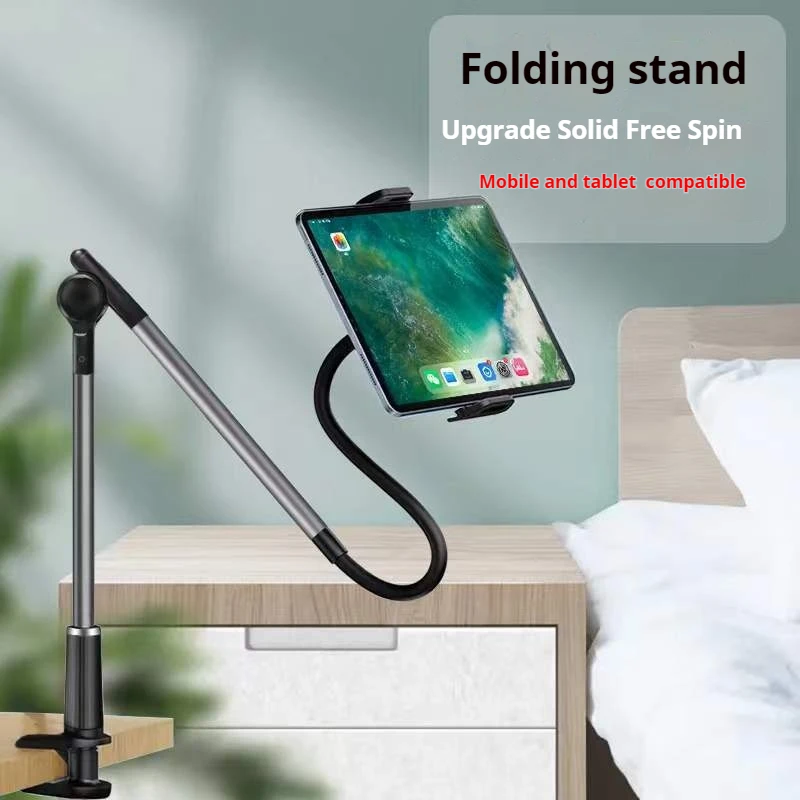 

Universal Tablet Stand Holder Desk Clip Mount Grip Flexible Long Arm Gooseneck Holder For iPad iPhone Switch Galaxy Tab Kindle