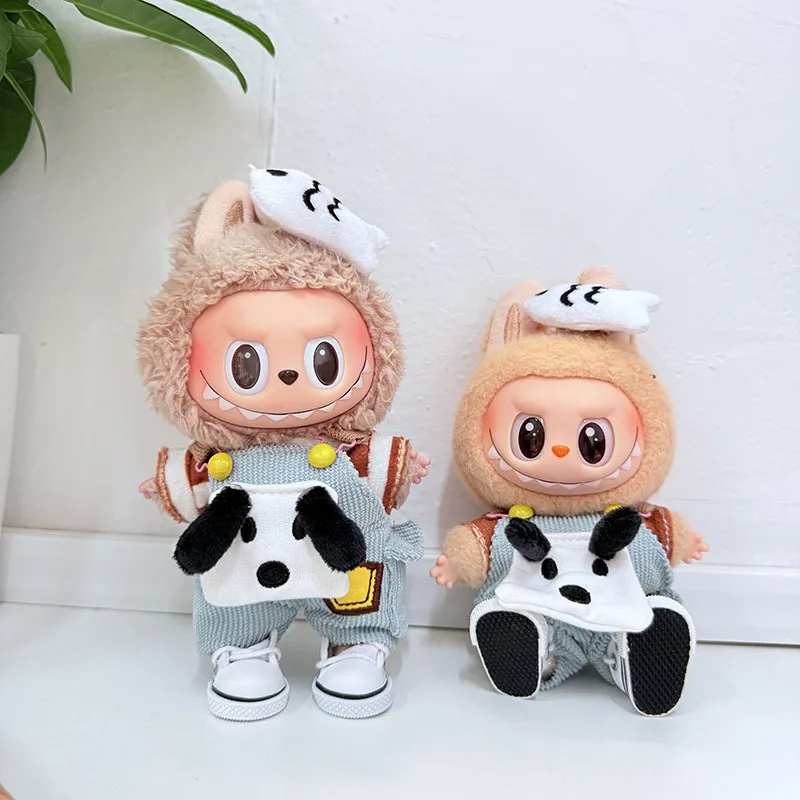 

Labubu Doll Clothes Accessories Shoes 1st 2nd and 3rd Generation Labubu Clothes Pendant Labubu Sitting Doll Clothes Puppy