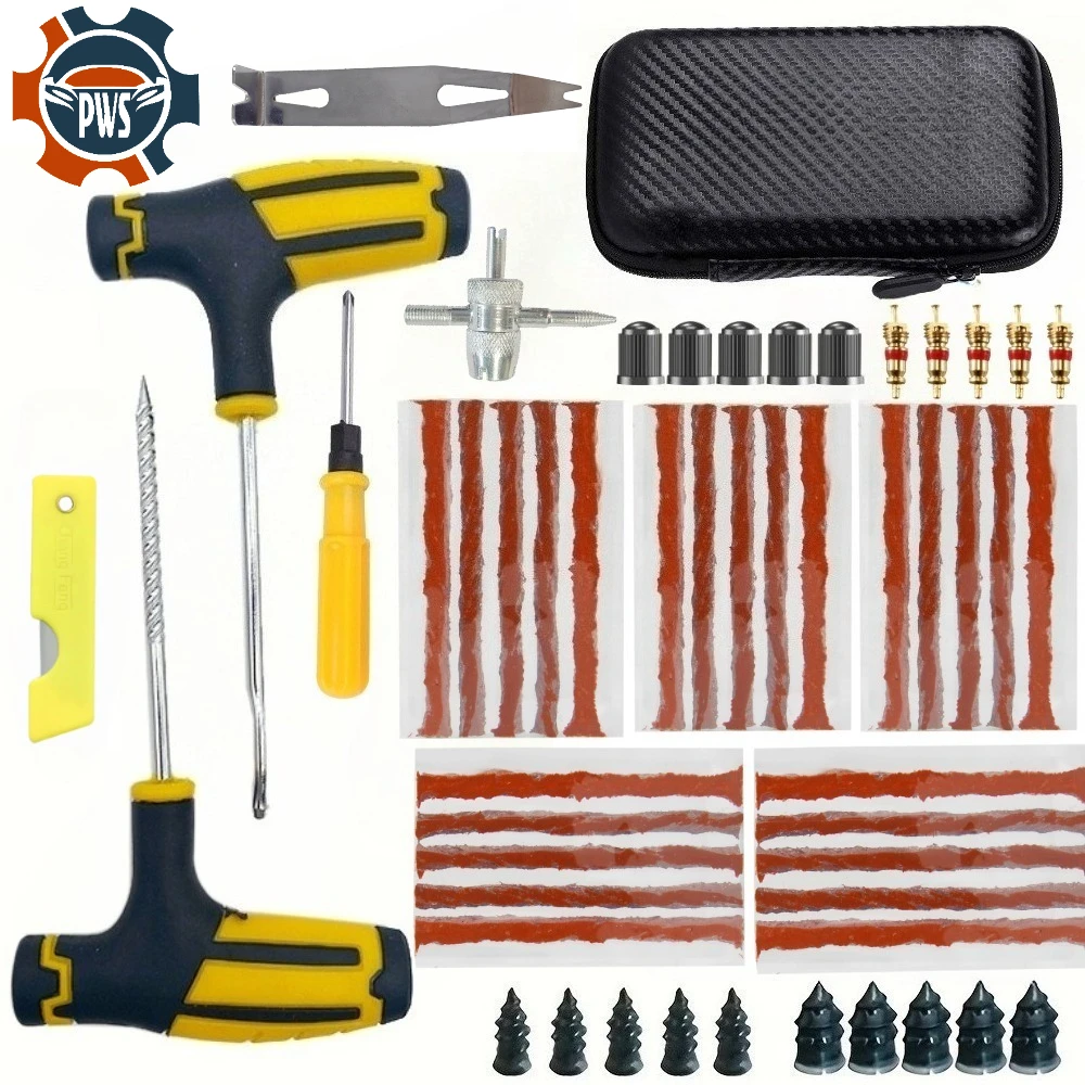 New General Tire Repair Kit Automotive Tire Emergency Repair Kit For Quick Repair And Recovery Puncture Plug Tool