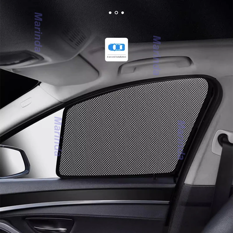 Car Window Windshield Sunshades Cover for LEADING IDEAL LiXiang L9 Net Yarn Sun Protection Exterior Accessories