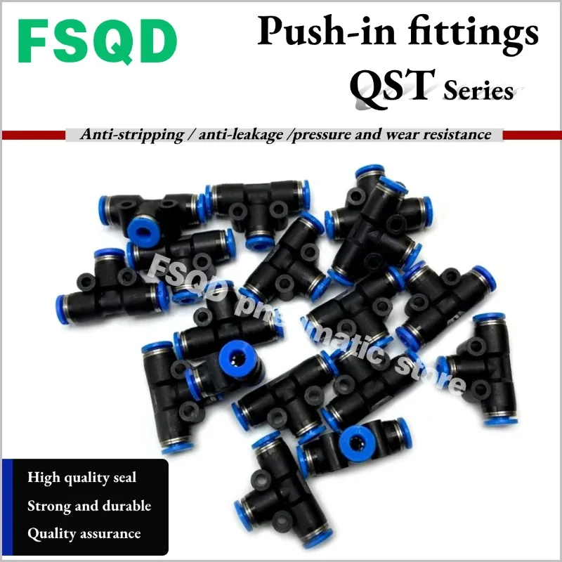 QST-4 6 8 10 12 16 1/4-4 6 8 10 12 16 FSQD Push-in Fittings QST QS Series Pneumatic tool joint