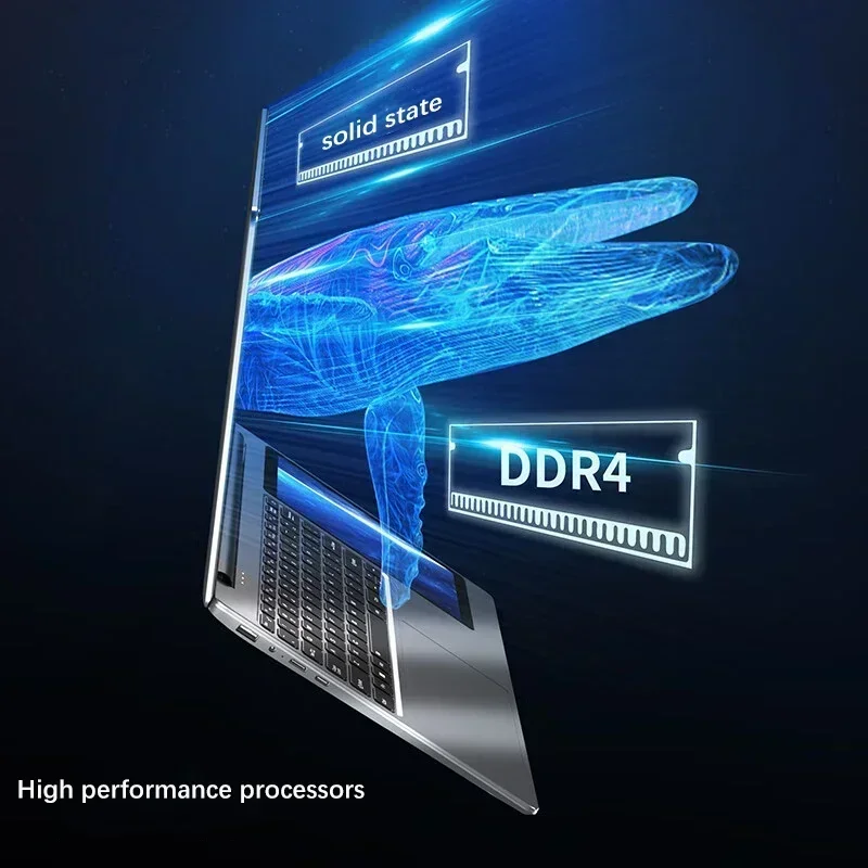 2024 New High-performance 15.6+7-inch Dual Screen Laptop Full Metal Casing 180 °Rotating Screen Notebook Gamers Work Laptops