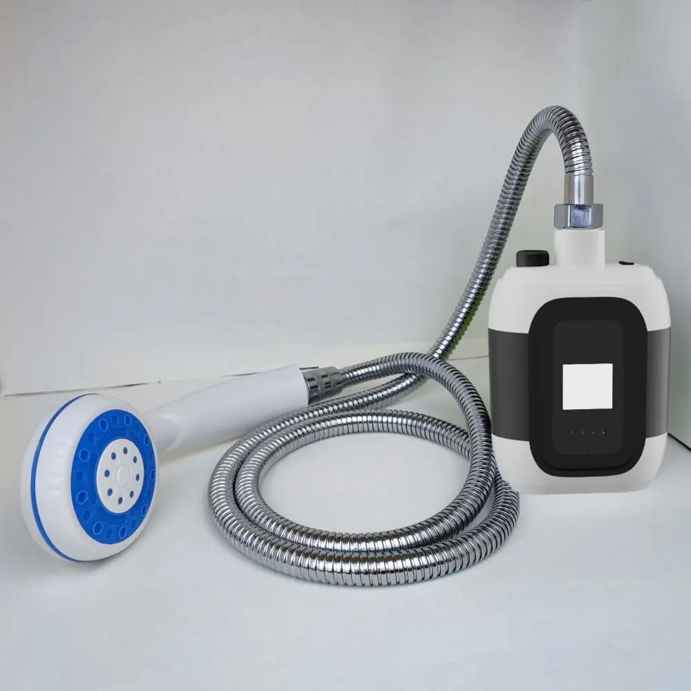 

Portable Camping Electric Shower Head USB Rechargeable Waterproof Outdoor Shower Head Kit Lightweight Multifunction