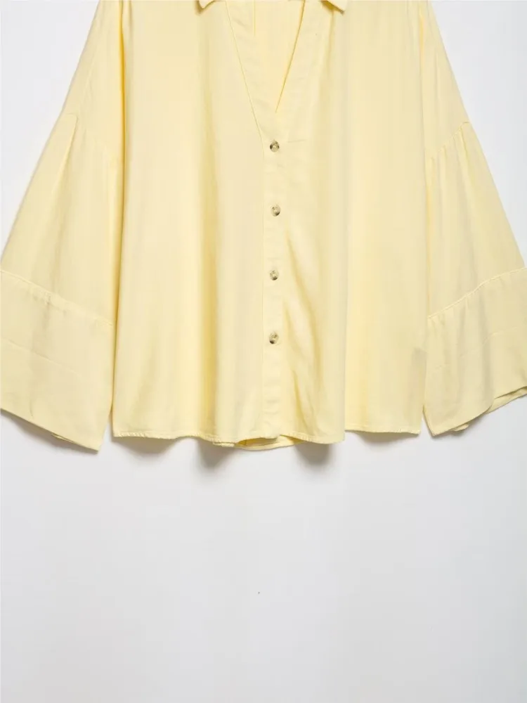 Hipseam camisa de manga larga feminina estilo verão minimalista francês camisas femininas simples johnny colarinho camisas e blusas de linho