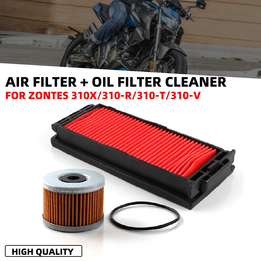 For ZONTES T310 310 T T1 310 ZT310-X-R-T Oil Filter Motorcycle Air Filter Element Engine Oil Filters Filtration