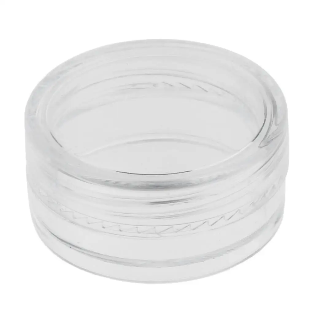 50 leere Creme gläser 3g transparente kleine Gläser für Kosmetik gläser, Lippen balsam gläser,