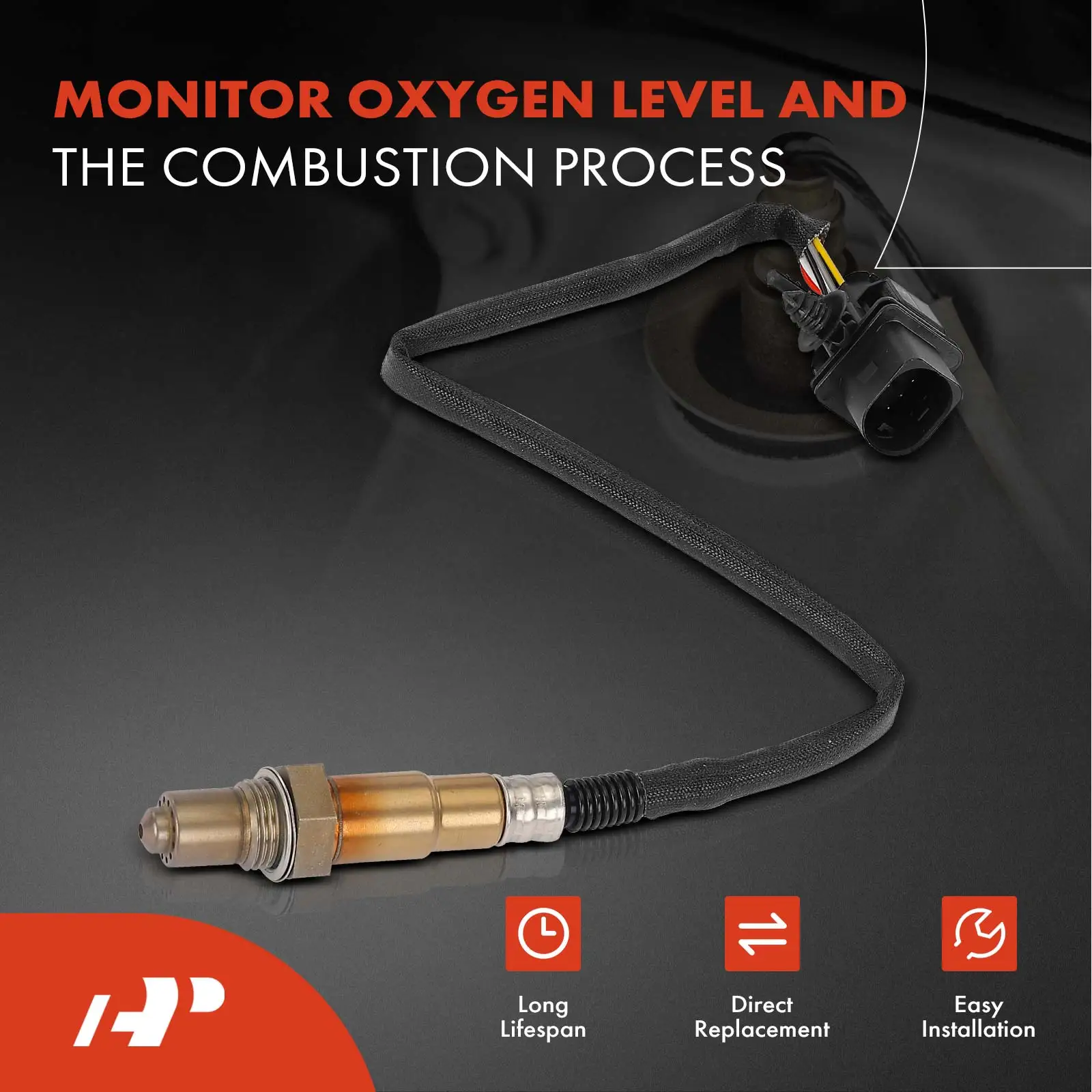 A-Premium Upstream O2 Oxygen Sensor for Mercedes-Benz E550 CLS550 CLS63 AMG 2012-2013 E63 AMG 2012-2014 E63 AMG S 2014