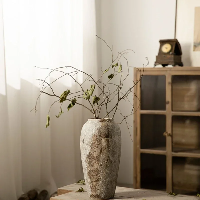 

Design Ceramic Vases Nordic Terracotta Vase Aesthetic Chinese Porcelain Vase Luxe Office Decoration
