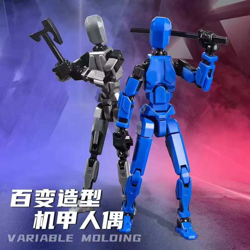 รุ่นที่สาม 3 การพิมพ์รูป Dummy Lucky 13 ตุ๊กตาสี Series Multi-Movable Joint หุ่น DIY HAND-Made