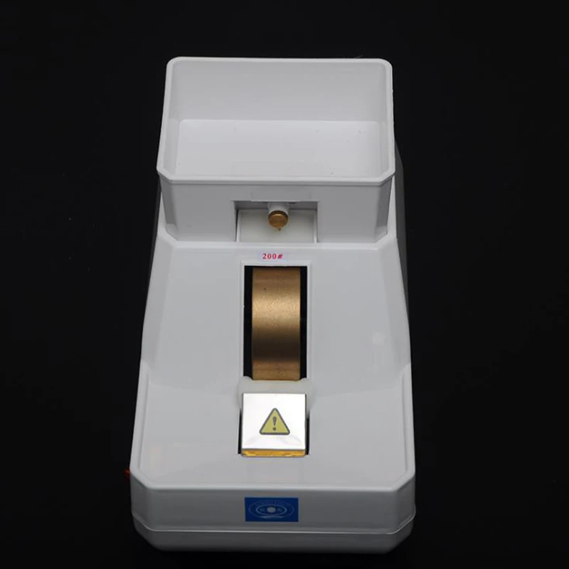 2025 LY-5E-30W Hand Lens Edger Rough Fine Shape Double Grinding Wheel Holder Optical Edging Machine