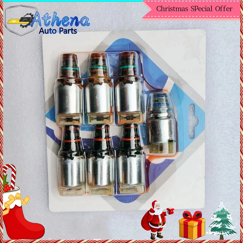 Brand new 6R80 Transmission Solenoid For Ford Explorer Ranger Mustang Territory Transit Everest F-150 2011-2017 7PCS wholesalers