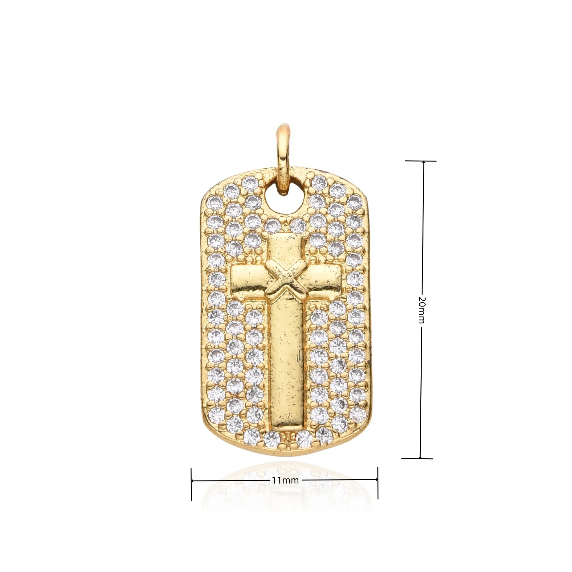 KPOP Gold Color Rectangle Life Tree Charms Inlaid CZ Hourglass Urn Necklace for Women Y2k Choker Chain Pendant Jewelry Wholesale